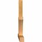 Ekena Millwork Richland Rough Sawn Timber Gable Bracket, Western Red Cedar, 108"W x 40"H x 4"D x 4"F, 9/12 Pitch GBW108X40X0404RIC00RWR - alternate 3